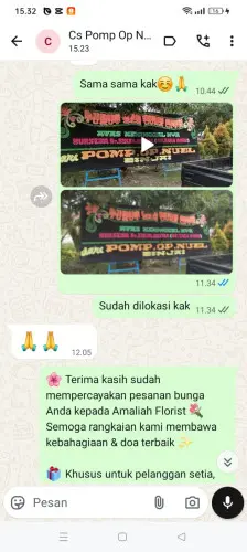 Testimonial Papan Bunga lippo village